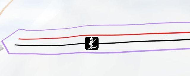 Piste map of the resort Skiabfahrt Grainet