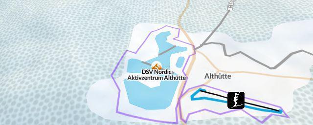 Piste map of the resort DSV Nordic Aktivzentrum Althütte
