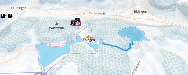 Piste map of the resort Ebingen