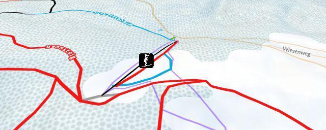 Piste map of the resort "Erste Berg" Masserberg