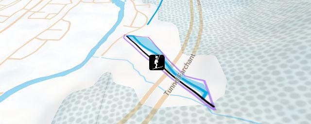Piste map of the resort Farchant