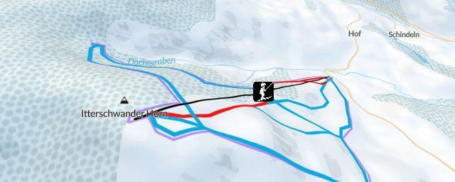 Piste map of the resort Fröhnd