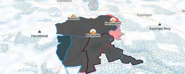 Piste map of the resort Heroldstatt