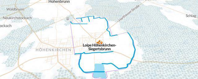 Piste map of the resort Loipe Höhenkirchen-Siegertsbrunn