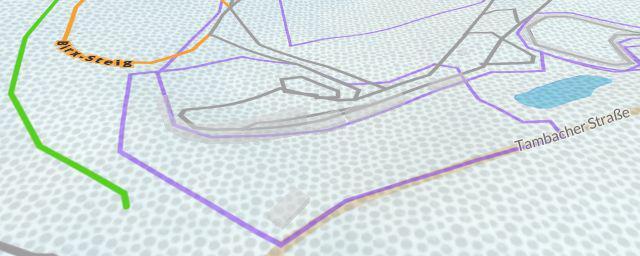Piste map of the resort Lotto Thüringen Arena am Rennsteig Oberhof