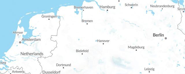 Piste map of the region Niedersachsen