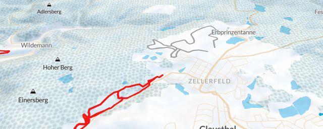 Piste map of the resort Landesleistungszentrum Biathlon