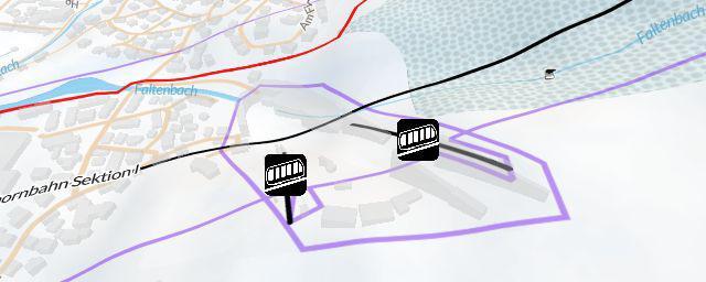 Piste map of the resort Orlen Arena Oberstdorf Allgäu