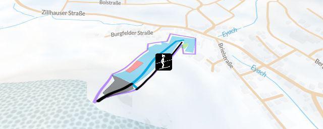 Piste map of the resort Pfeffingen