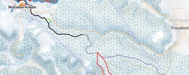 Piste map of the resort Rodelbahn