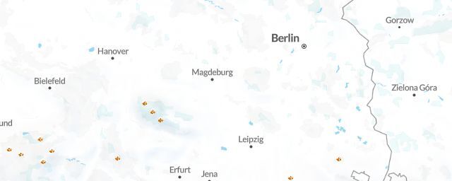 Piste map of the region Sachsen-Anhalt