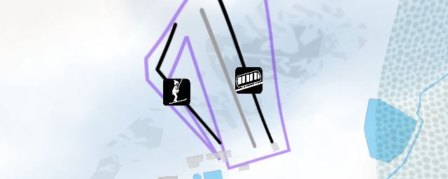 Piste map of the resort Sandskigebiet Monte Kaolino
