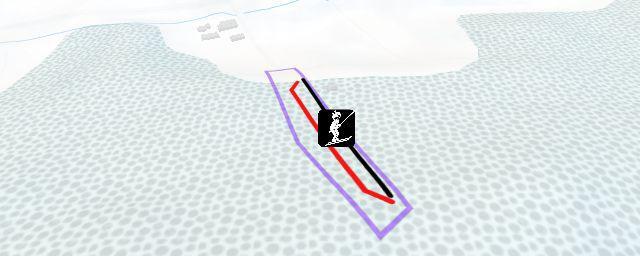 Piste map of the resort Skihang Tüppel