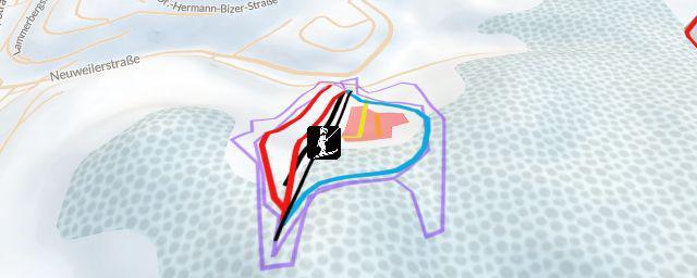 Piste map of the resort Skilift Albstadt-Tailfingen