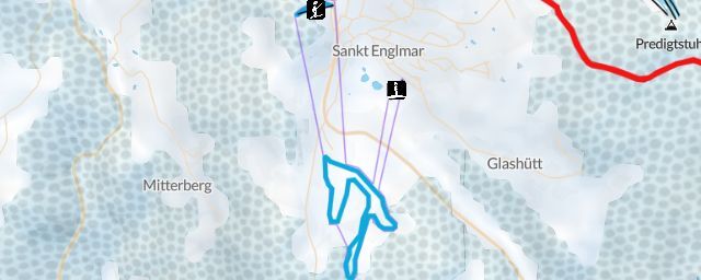 Piste map of the resort Skilift Kapellenberg