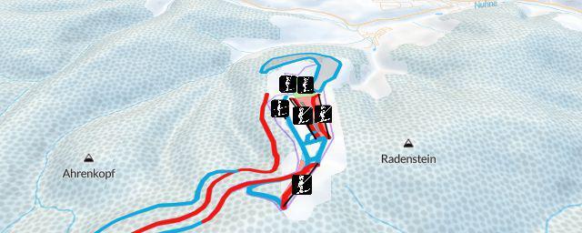 Piste map of the resort Snowworld Züschen