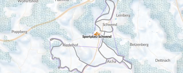 Piste map of the resort Sportplatz Schwend