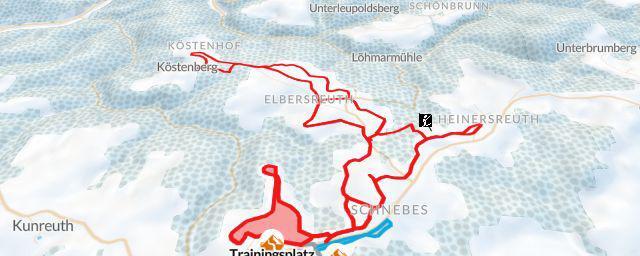 Piste map of the resort Trainingsplatz TSV Presseck