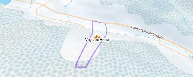 Piste map of the resort Vogtland Arena