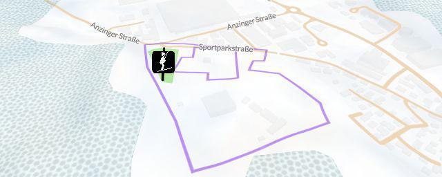 Piste map of the resort Waldsportpark