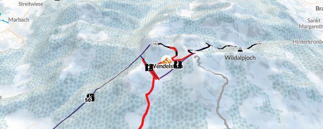 Piste map of the resort Wendelstein