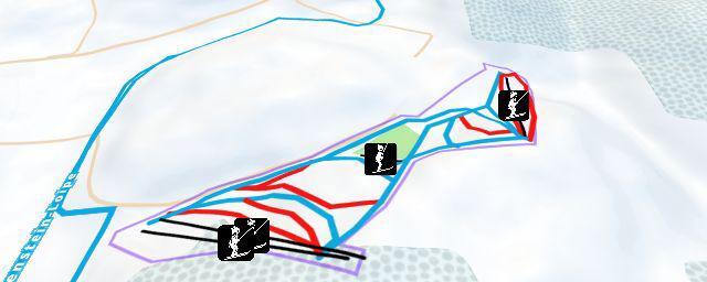 Piste map of the resort Wintersport Arena Holzelfingen