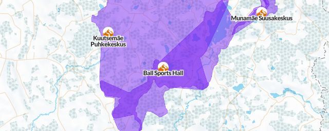 Piste map of the resort Ball Sports Hall