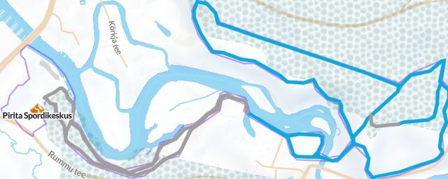 Piste map of the resort Pirita Spordikeskus