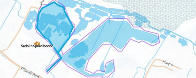Piste map of the resort Sadolin Spordihoone