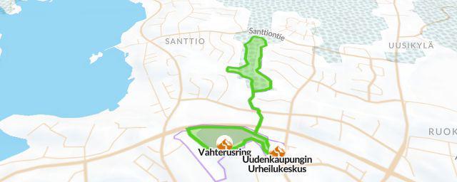 Piste map of the resort Vahterusring