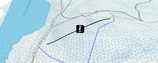 Piste map of the resort Vimpelinvaaran laskettelurinne