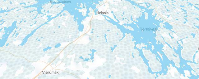 Piste map of the resort Kaskelan liikuntasali
