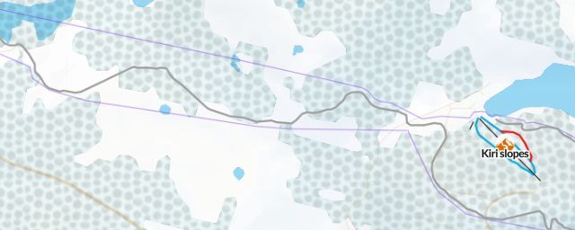 Piste map of the resort Kiri slopes