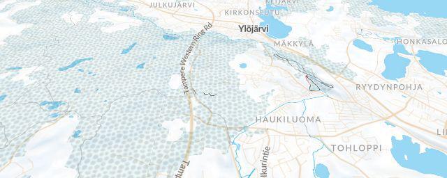 Piste map of the resort Lamminpään urheilumaja