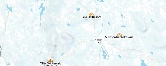 Piste map of the resort Levi Ski Resort