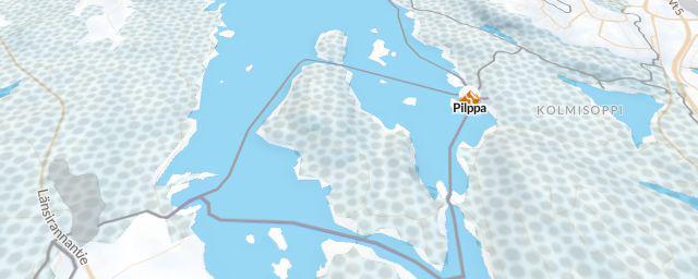 Piste map of the resort Pilppa