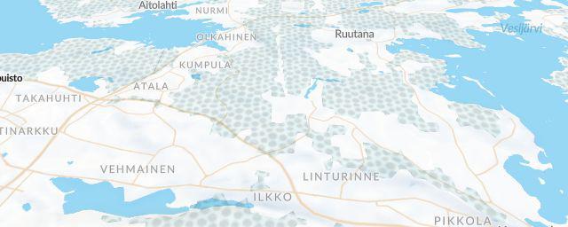 Piste map of the resort Kyötikkälän kenttä