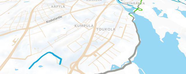 Piste map of the resort Arcadahallen