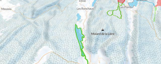 Piste map of the resort Foyer de ski
