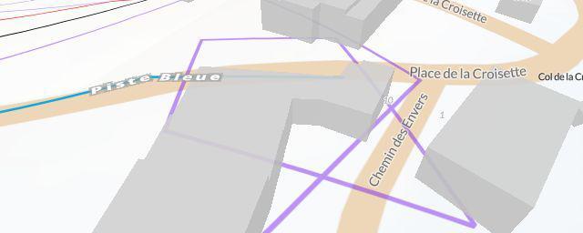 Piste map of the resort Foyer nordique du Salève