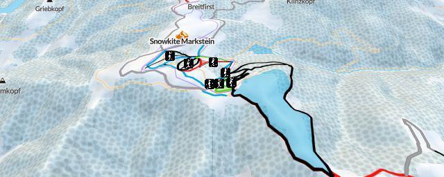 Piste map of the resort Le Markstein