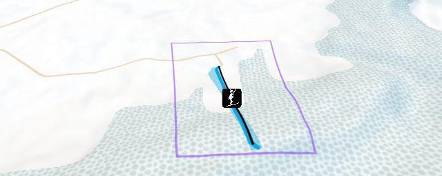 Piste map of the resort Pierrefontaine Les Varans