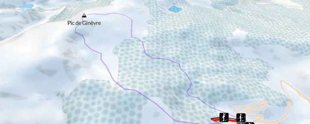 Piste map of the resort Puyvalador Rieutort