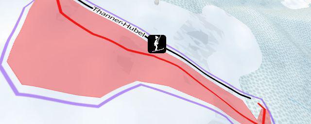 Piste map of the resort Thanner Hubel