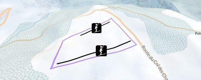 Piste map of the resort Val Pelens