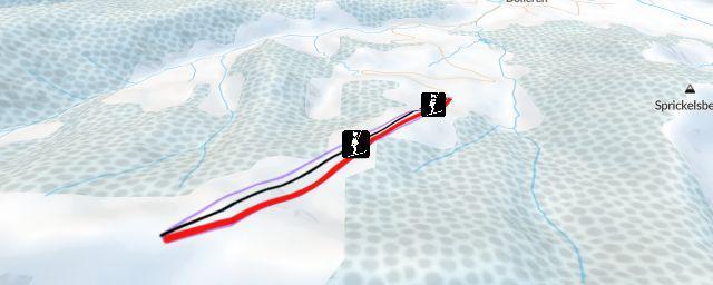 Piste map of the resort Le Schlumpf