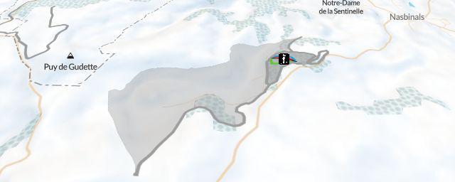 Piste map of the resort Le Fer à Cheval