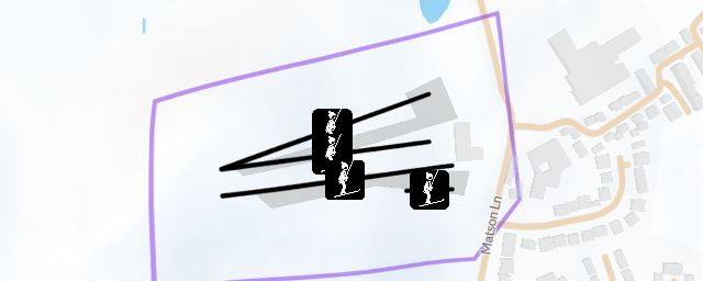 Piste map of the resort Gloucester Ski and Snowboard Centre