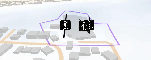 Piste map of the resort Kendal Snowsports Club