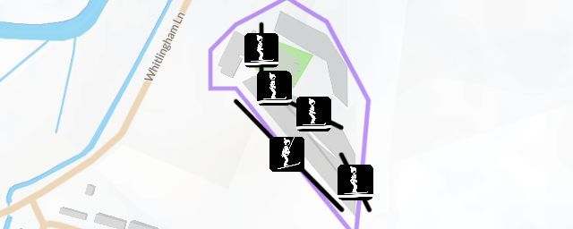 Piste map of the resort Norfolk Snowsports Club